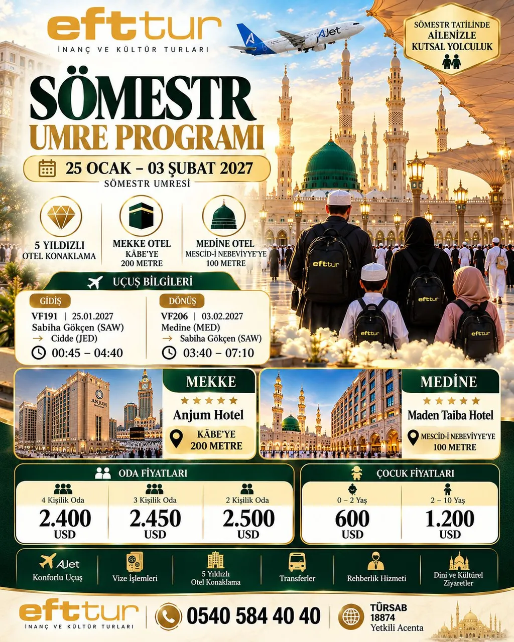 Lüks Sömestr Umresi program afişi