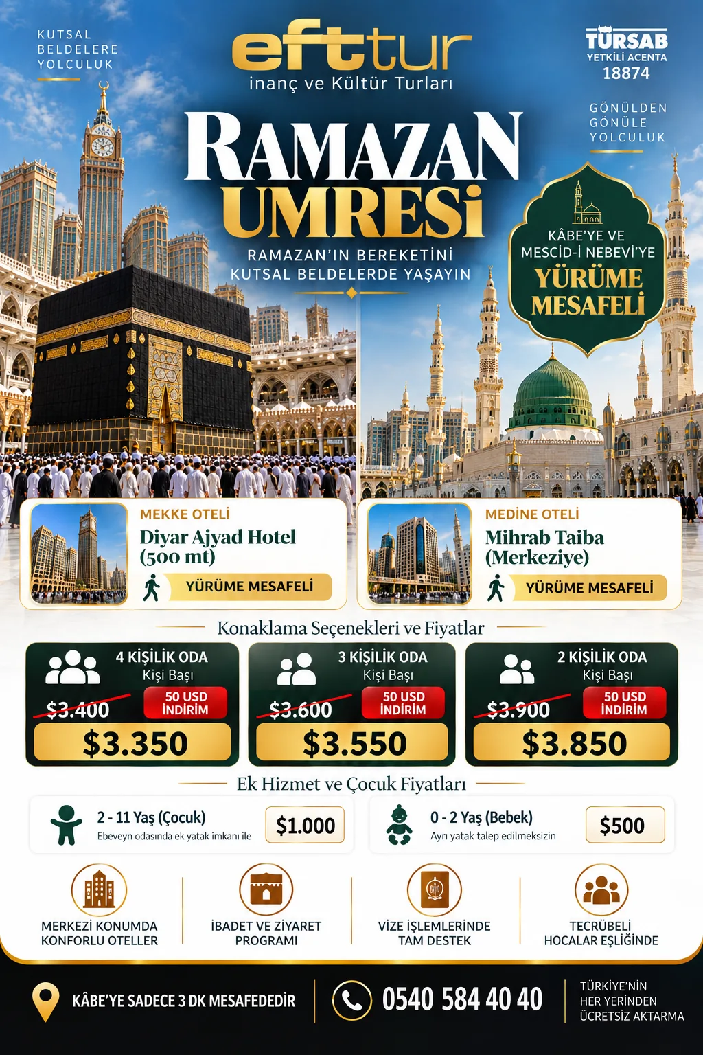 Ramazan Umresi — 500mt program afişi