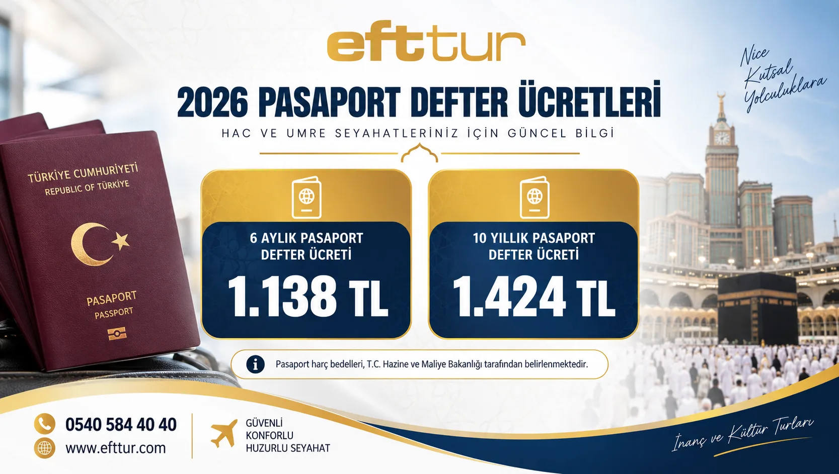 Pasaport Ücreti 2026