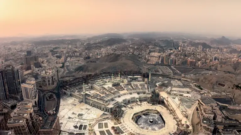 Mescid-i Haram ve Kâbe, hava çekimi