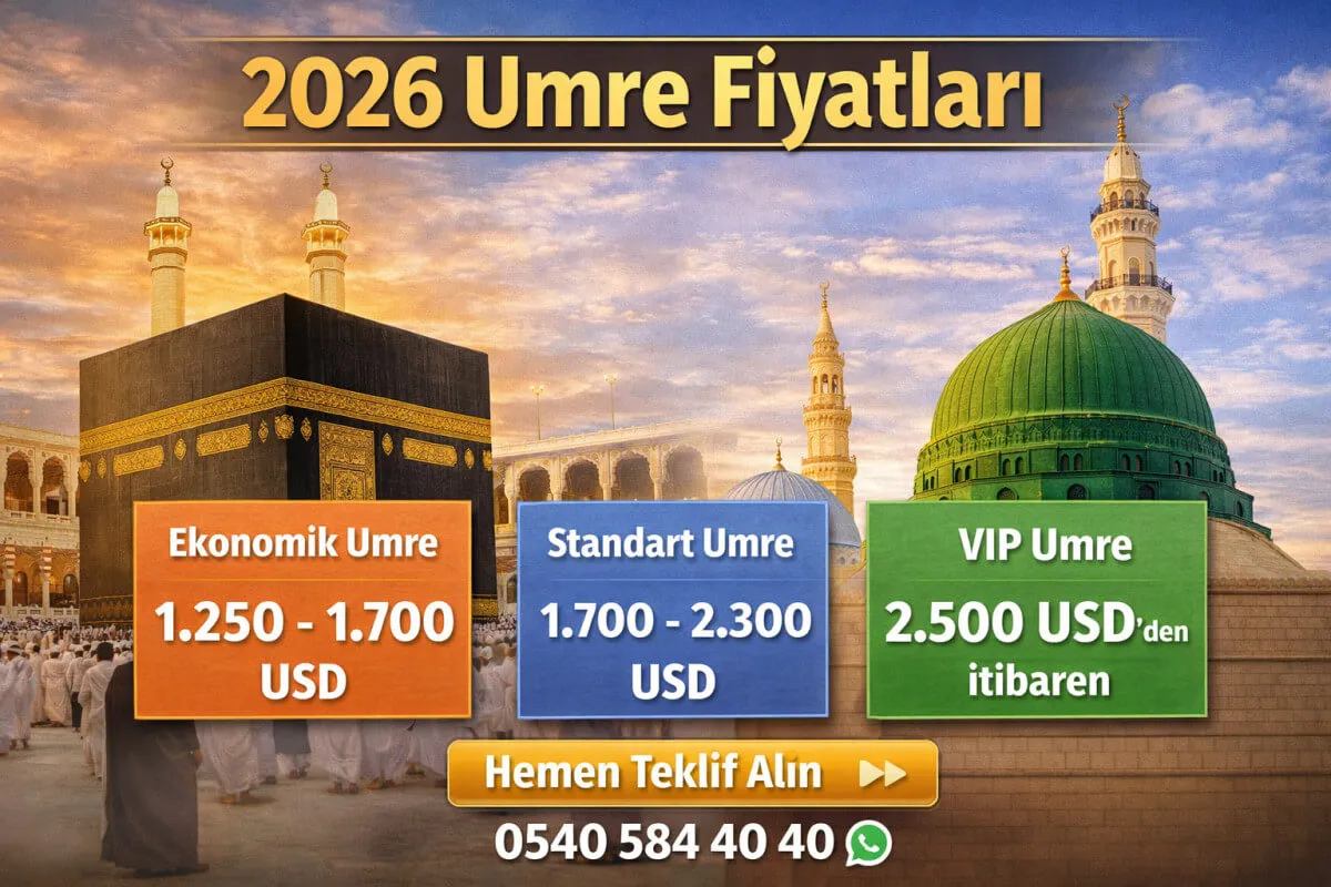 2026 Umre Fiyatları