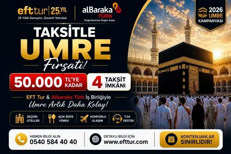 Albaraka Umre Finansmanı Nedir? 2026 Vade Farksız Umre Kredisi Rehberi
