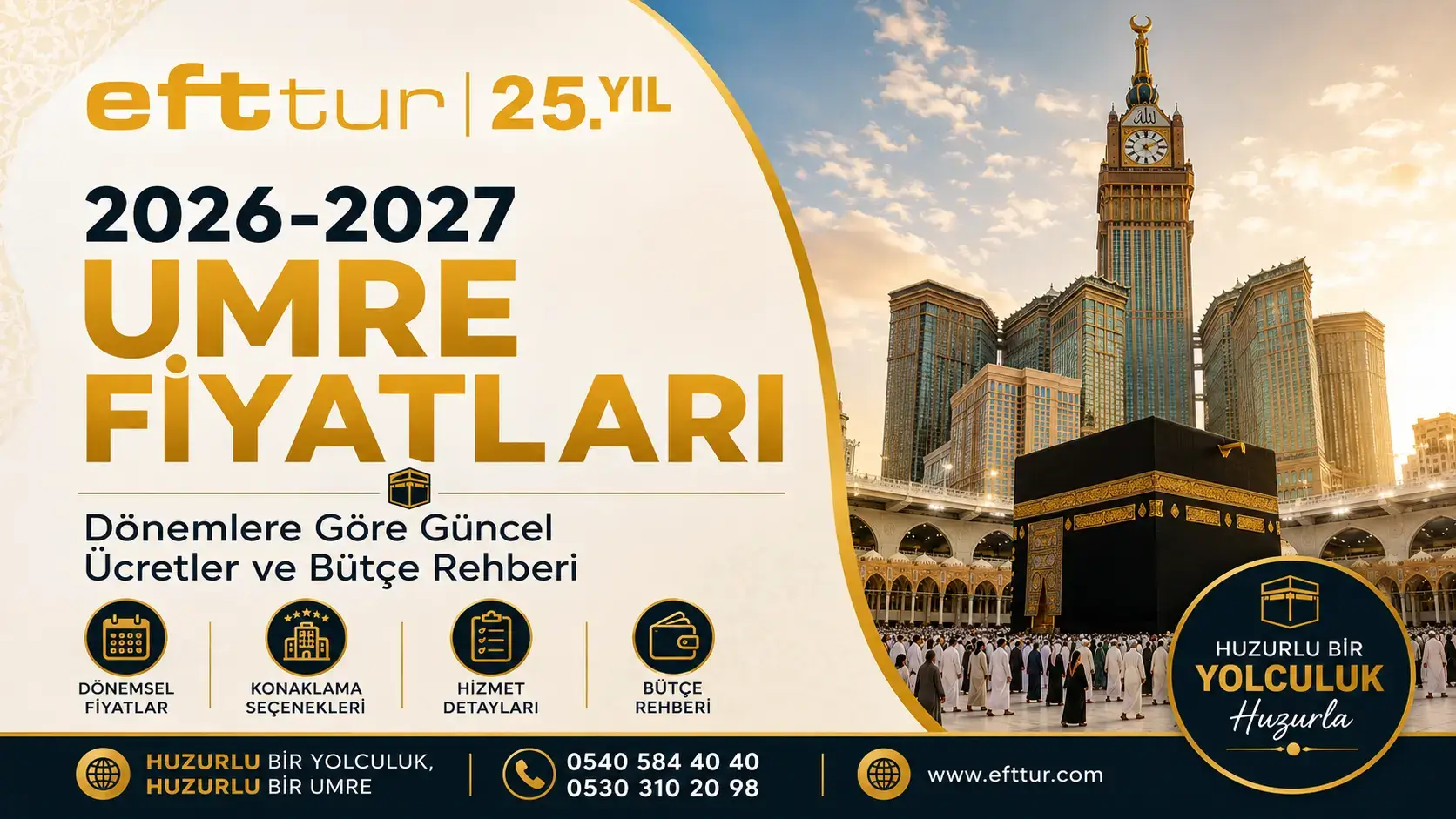 2026-2027 Umre Fiyatları: Dönemlere Göre Güncel Ücretler ve Bütçe Rehberi