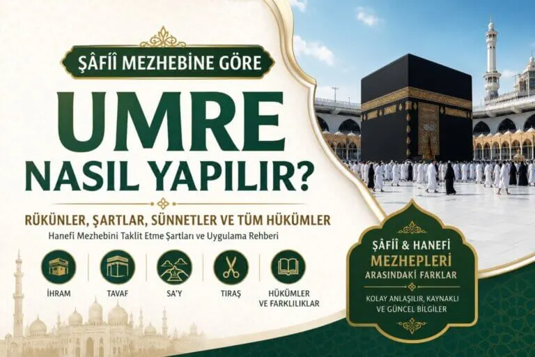 Şafi Mezhebine Göre Umre Nasıl Yapılır?